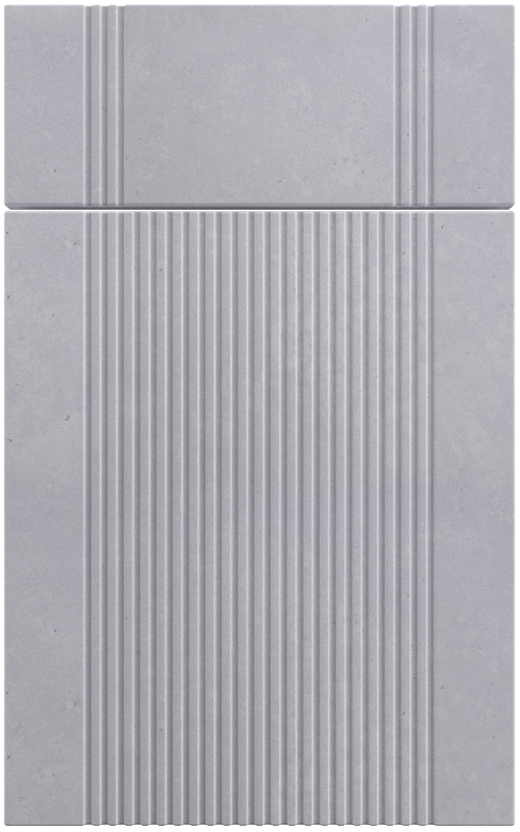 Фасады для кухни Модерн Фрезеровка «Риффель» Гравий №296 SIDAK SIST597-13322