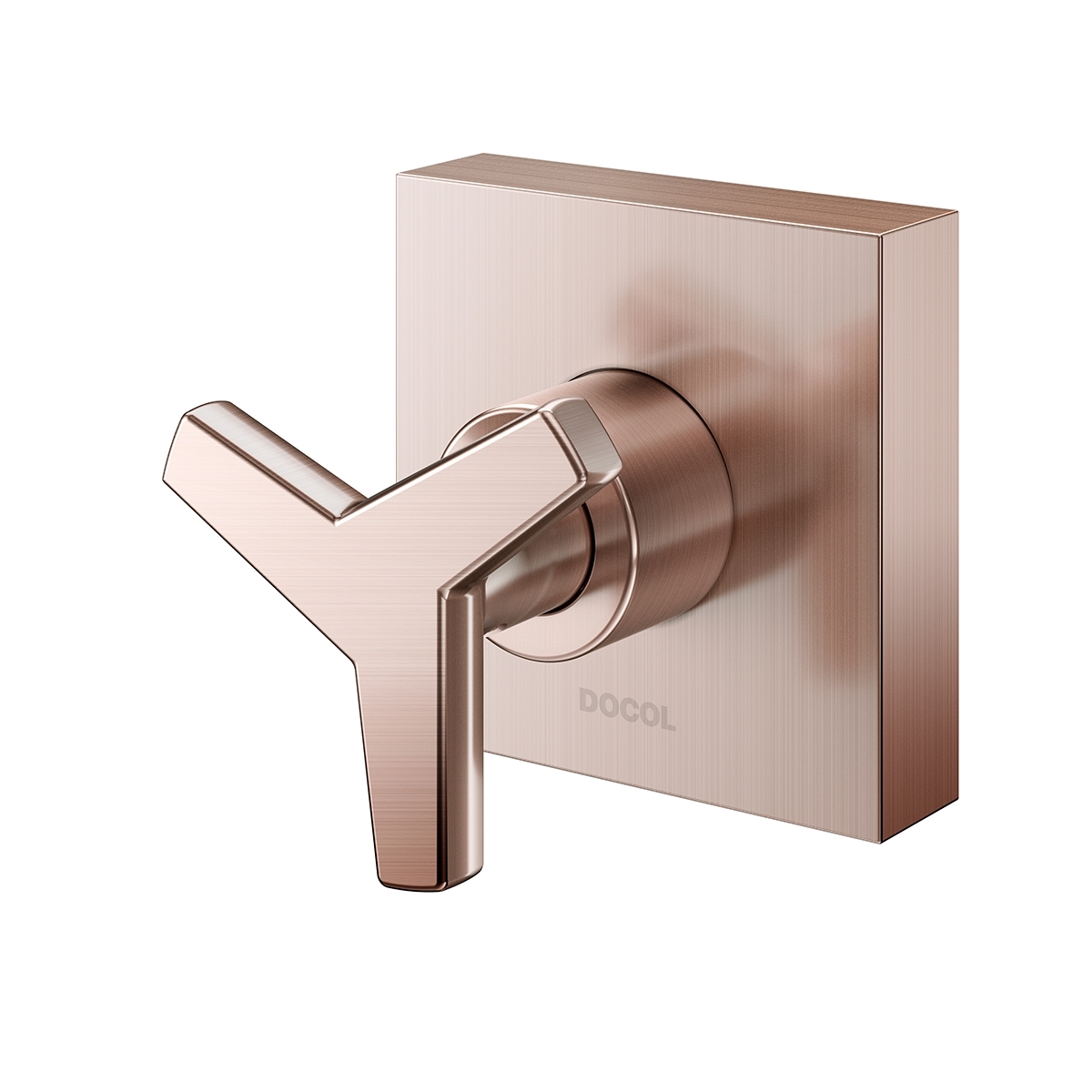 00877469 Отделка для базового регистра Deca 1,1/4 дюйма и 1,1/2 дюйма матовый графит Docol DOCOL CITY 