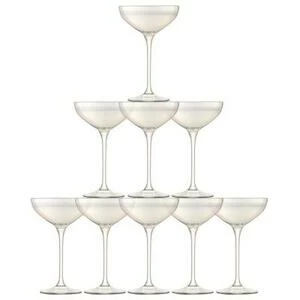 Набор из 10 бокалов-креманок Tower, 235 мл, перламутр