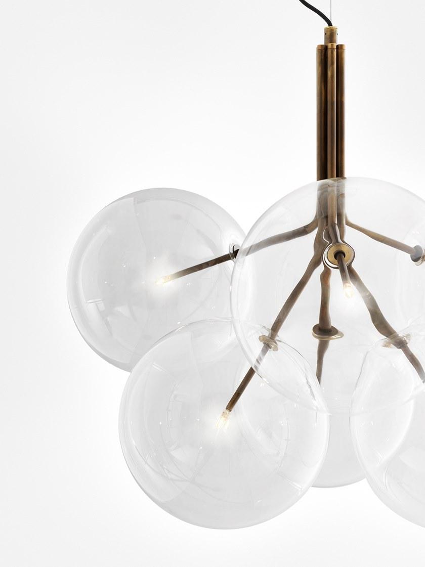 Gallotti&Radice Хрустальный светодиодный подвесной светильник Bolle sun-id-1396233 - Вид №3