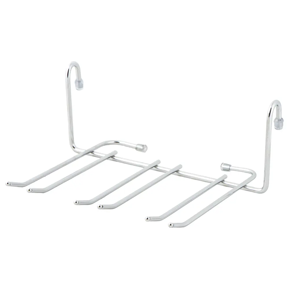 Полка для фужеров Delinia 245х100х215 мм цвет хром STLM-2164780