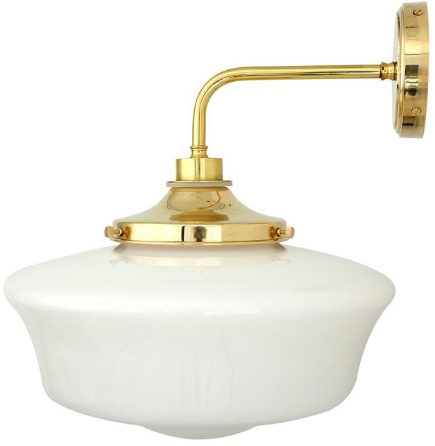 Mullan Lighting Настенный светильник из стекла прямого света для ванной Anath Mlbwl003  - Вид №1