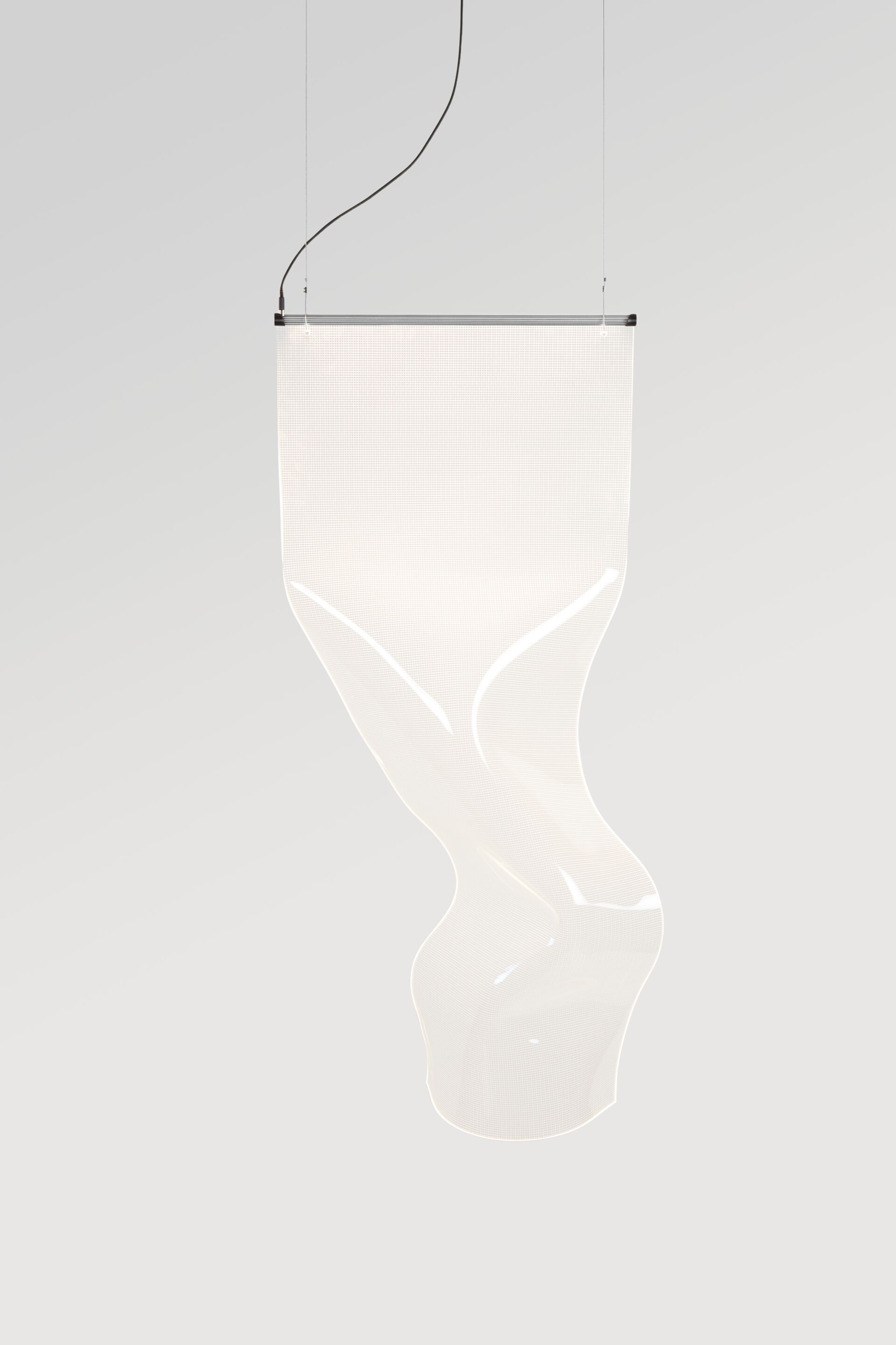 Акриловый светодиодный подвесной светильник ручной работы PARACHILNA GWEILO ARCH-00089504 - Вид №3