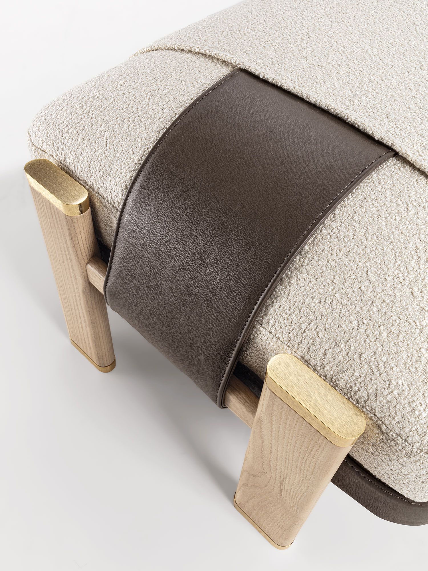 Скамейка из ткани Vittoria Frigerio BRERA ARCH-00061685 - Вид №2