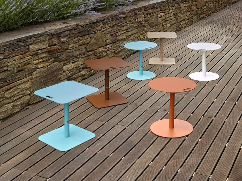 Adico Квадратный алюминиевый журнальный столик по контракту sun-id-1380047 - Вид №1