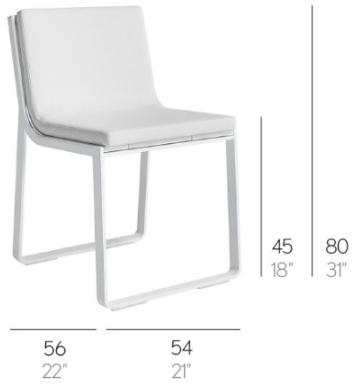 GANDIABLASCO Садовый стул Flat sun-id-1504972 - Вид №4