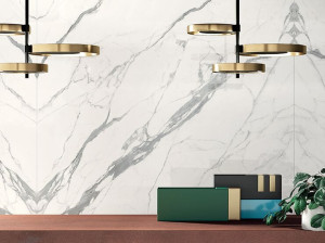 Пол / керамогранит с мраморным эффектом