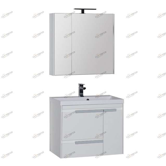 Комплект мебели Aquanet Тиволи 80 белый 00180560