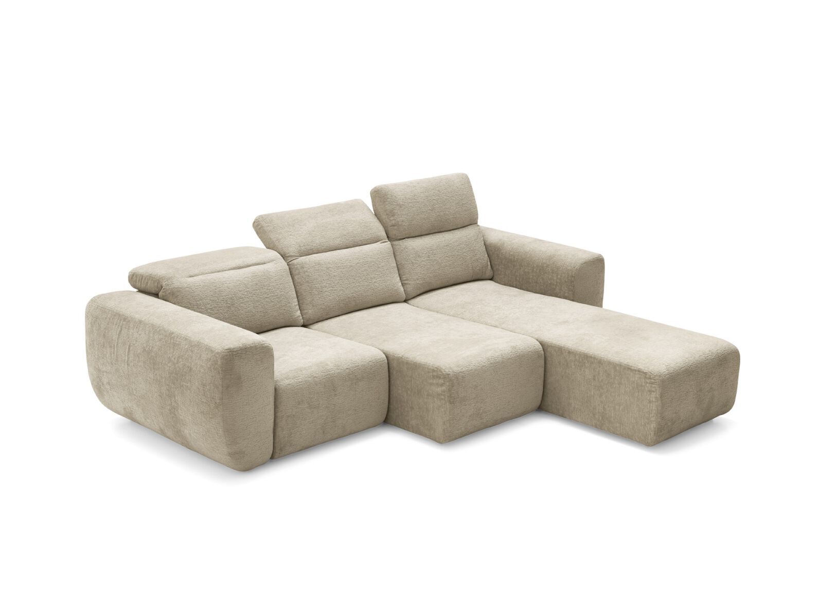 Модульный тканевый диван с полуостровом Calligaris PANDORA ARCH-00085372