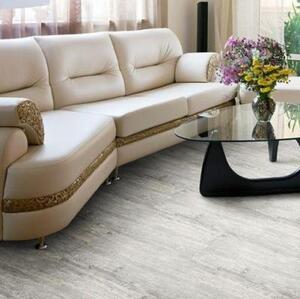 Пробка CorkStyle Wood Castle White (Гладкая) 915х305 мм.