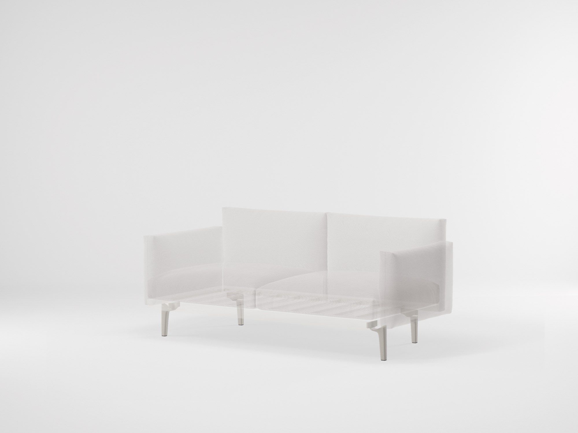 2-местный тканевый садовый диван Kettal Boma ARCH-00146255 - Вид №7