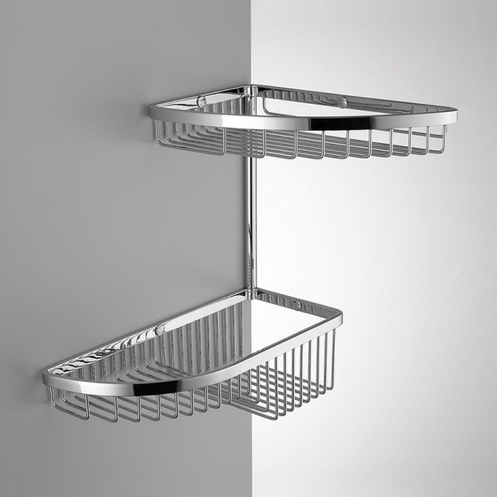 B9607 Полочка-решётка двухъярусная развёрнутая COLOMBO Angolari Colombo Design