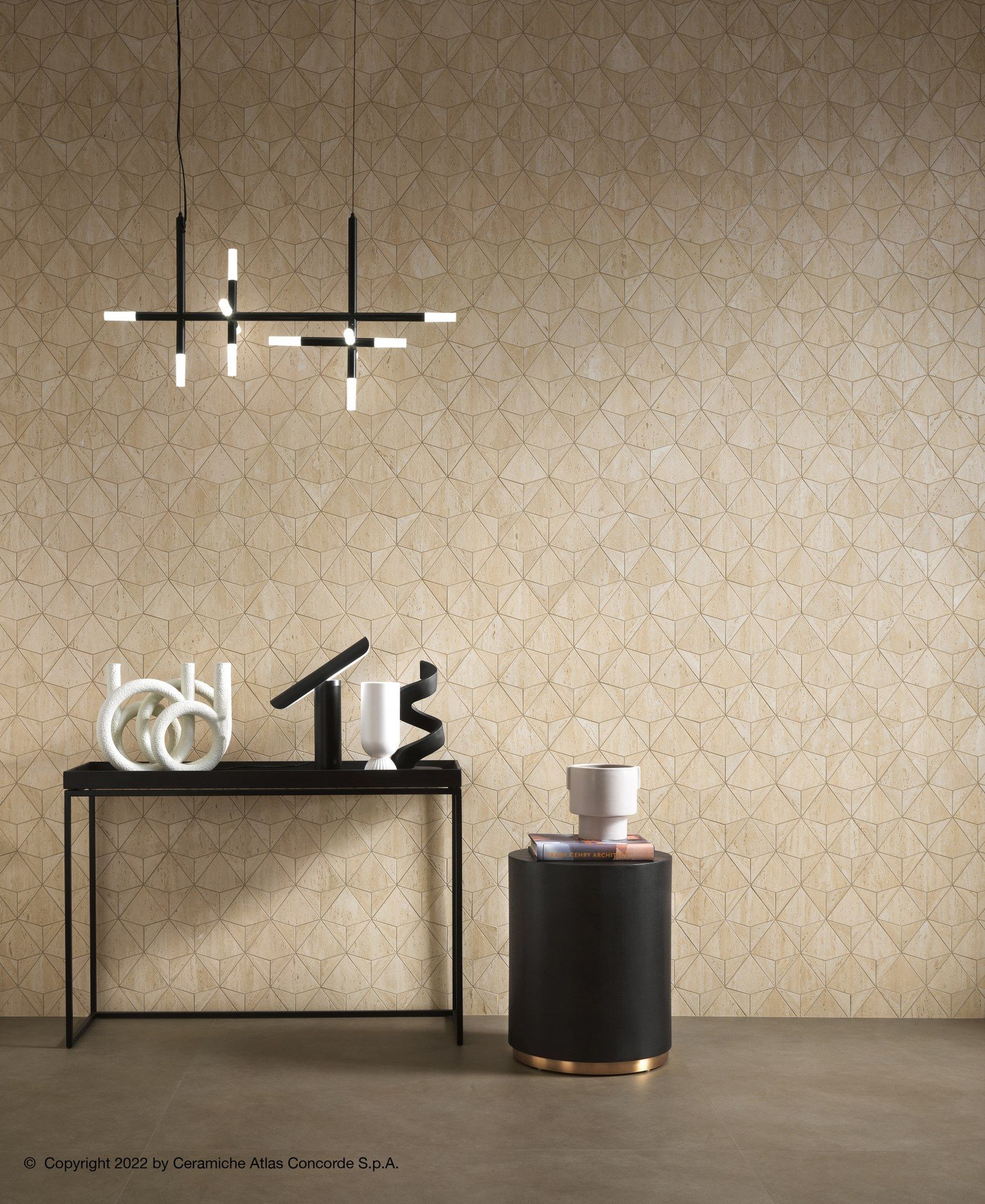 Мозаика из керамогранита Atlas Concorde Marvel Travertine ARCH-00001816 - Вид №3