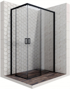 Душевое ограждение Ambassador Queen 11011205RBlack (1200x800x2000), 1 место