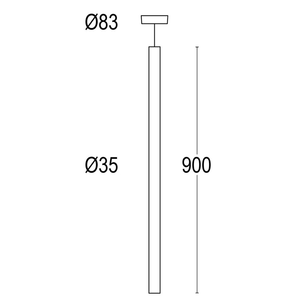 Stelo 00S 900 Ghidini Stelo S .01 Белый (Матовый)  - Вид №1