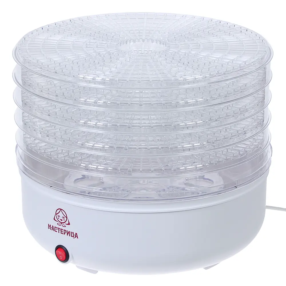 Электросушилка «Мастерица» для овощей и фруктов, 125 Вт, 19 л, 5 поддонов Santreyd STLM-2030199