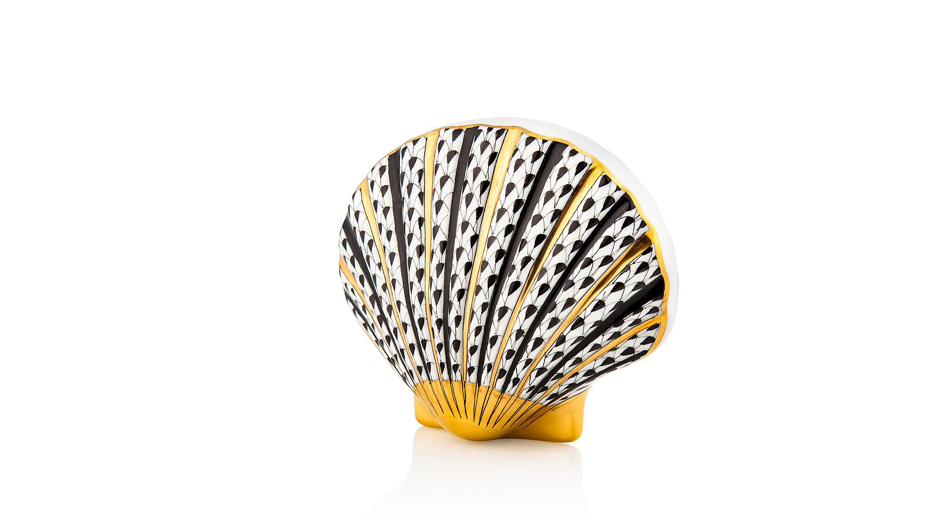 10623450 Herend Фигурка 4см "Морская раковина" Фарфор  - Вид №1