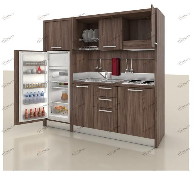 Mobilspazio Мини-кухня из дерева Zeus K133