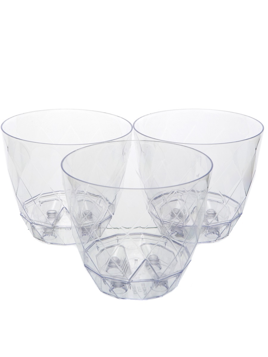 Горшок для цветов Vibe 1.3L Transparent NAVAKO 16197 - Вид №3