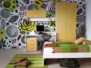 GLAMORA Виниловые обои с цветочными мотивами Symbiosis