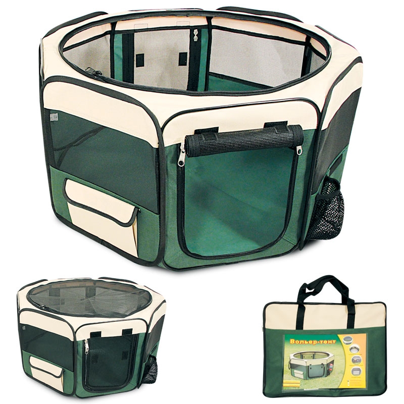 ПР0045607 Вольер-тент для собак 116х116х49см TRIOL 