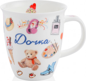 10632203 Dunoon Кружка Dunoon "Дочка.Невис" 480мл Фарфор костяной