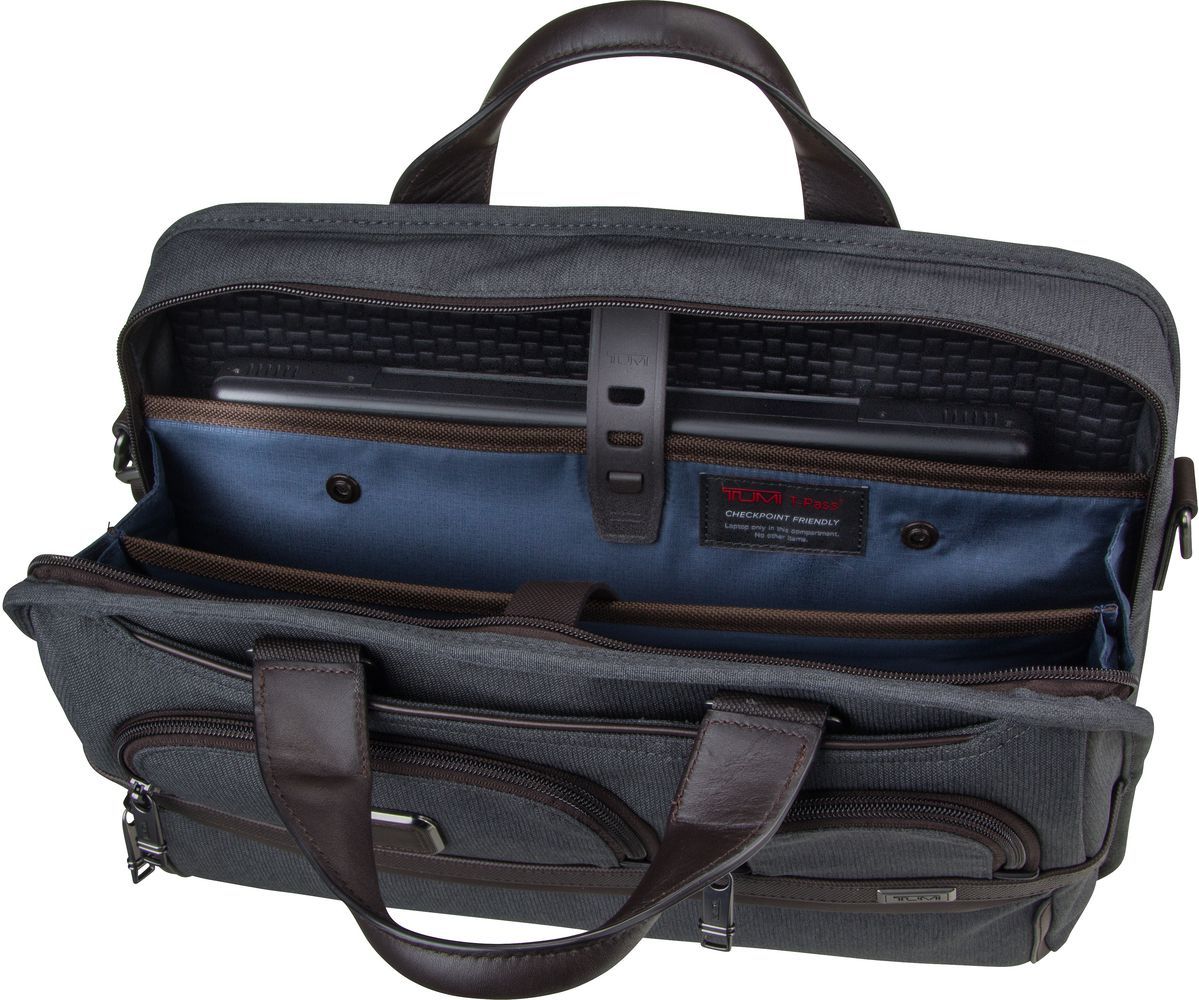 2603516D3 Сумка для ноутбука T-Pass Slim Brief Tumi Alpha 3  - Вид №5