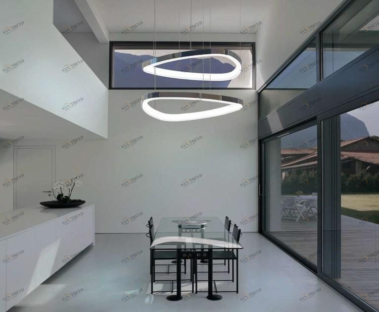 Sattler Светодиодный подвесной светильник из алюминия Soft delta sun-id-1439784