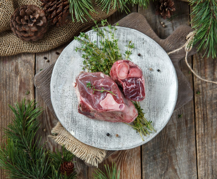 6357 Голень кабана на кости "Оссобуко" Вкусляндия 