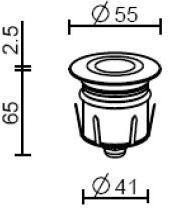 Brillamenti Светодиодный лестничный светильник для улицы Regolo / loto sun-id-1409042 - Вид №5