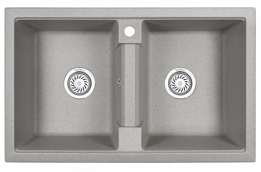 8101, БАЗАЛЬТ, кухонная мойка, кварц GRANULA 8101-ST275 - Вид №1