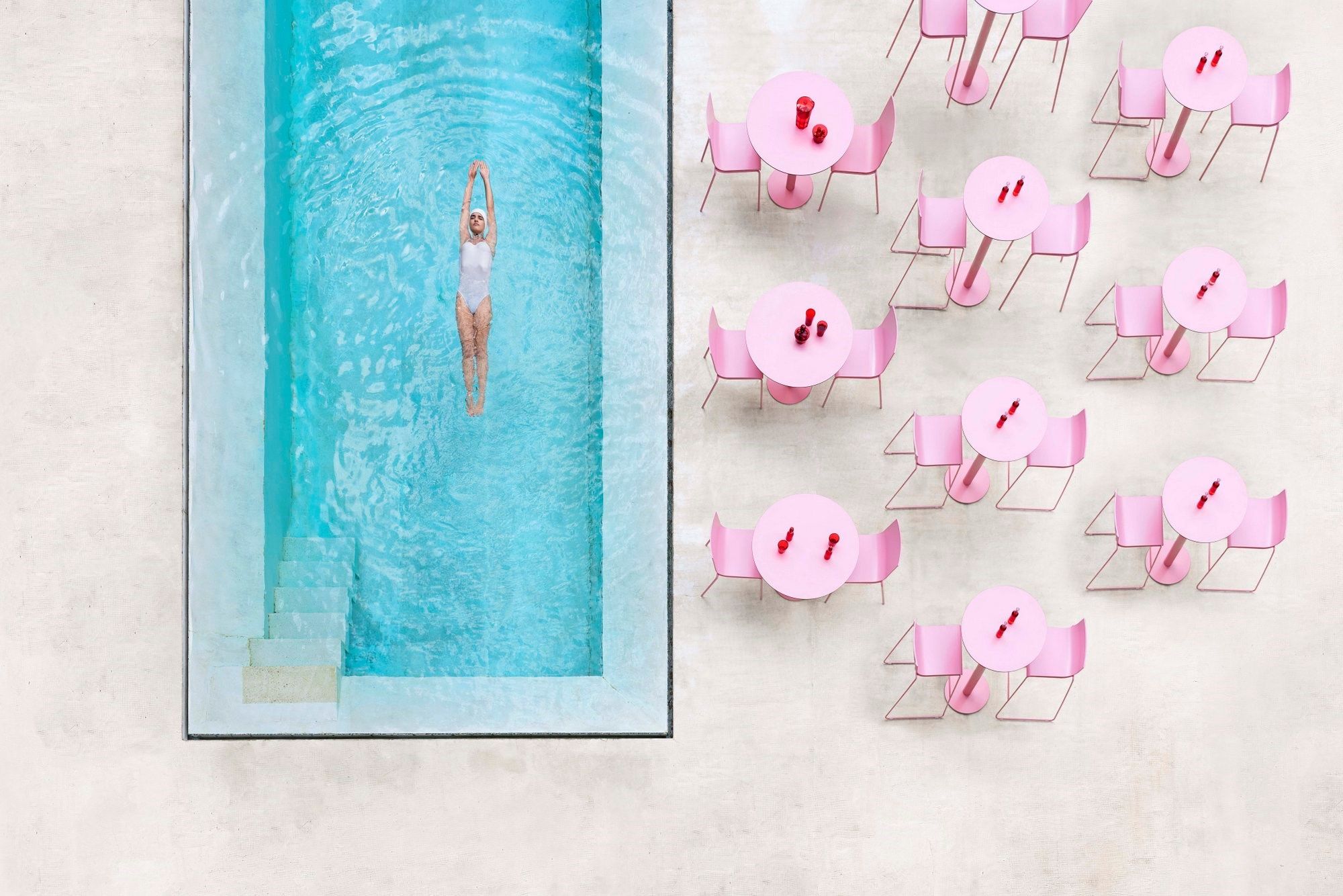 Высокий садовый стул с подставкой для ног Diabla Vent ARCH-00096394 - Вид №5