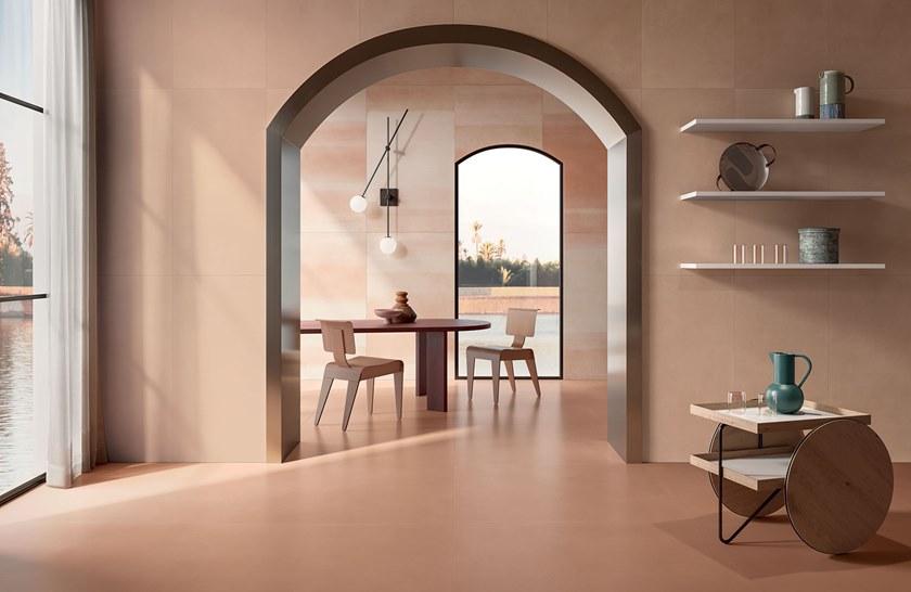 Стены / напольная плитка из керамогранита с эффектом грунта Overclay Santreyd sun-id-1460288 - Вид №3