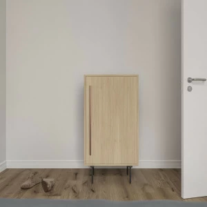 Тумба высокая деревянная 120х60 см светло-бежевая Модуль-F BRAGIN DESIGN TUBE 00-3862392 Бежевый