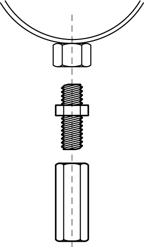 6457625 BIS Соединительные муфты нерж. создание резьбового соединения walraven  - Вид №2
