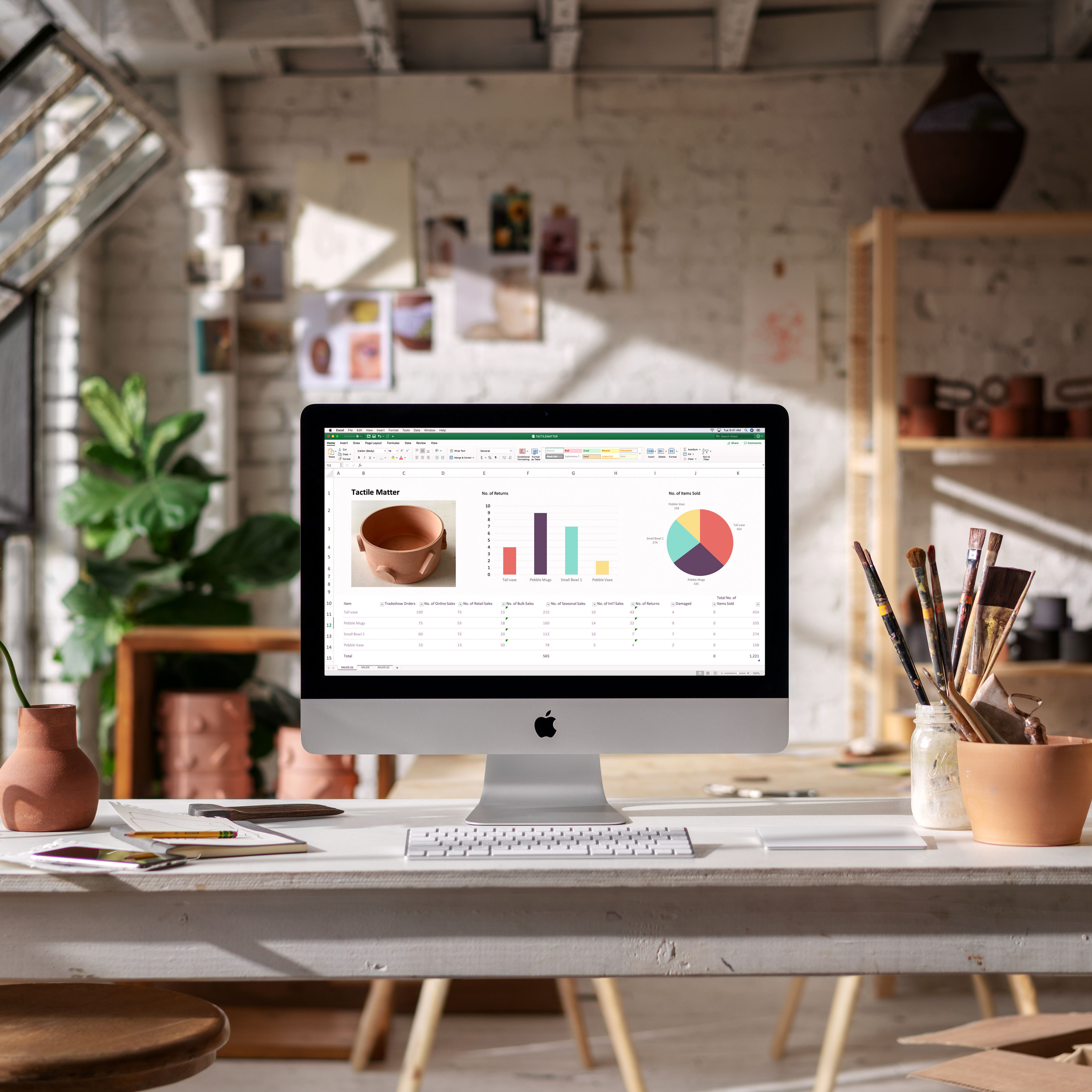 Z0VQ001AP 27-inch imac with retina 5k display/3.0ghz 6-core 8th-generation intel core i5 (tb up to 4.1ghz)/32gb 2666mhz ddr4/1tb fusion drive/radeon pro 570x with 4gb gddr5 Apple Santreyd  - Вид №5