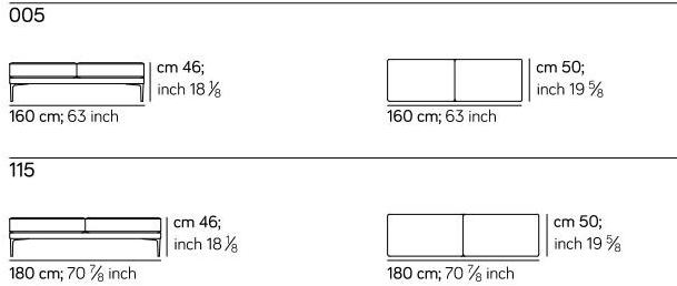 AMURA Мягкая кожаная скамейка Segno sun-id-1405517 - Вид №4