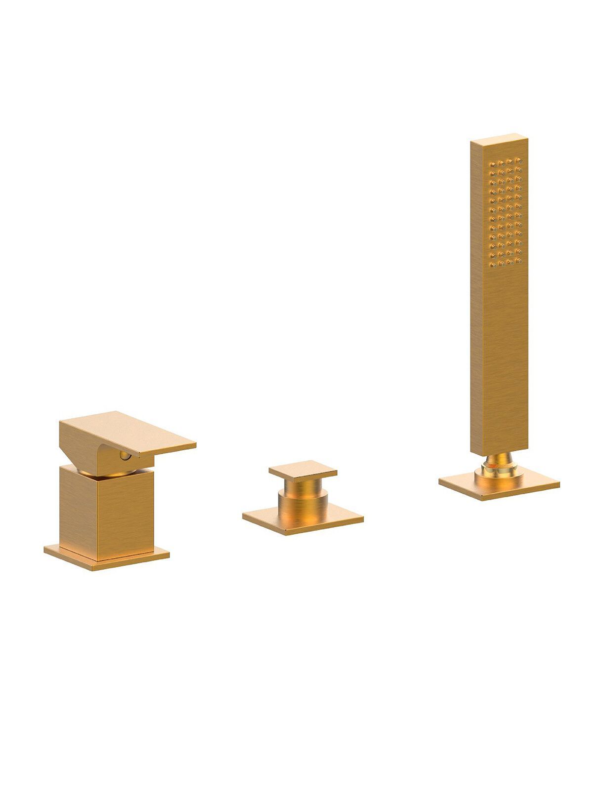 Однорычажный смеситель для ванны с ручным душем Rubinetterie Frattini Vita Due ARCH-00144336 - Вид №17