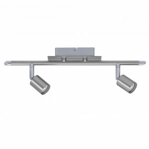 Спот потолочный на 2 лампы серый Georgia 66707 PAULMANN GEORGIA 00-3927214 Серый