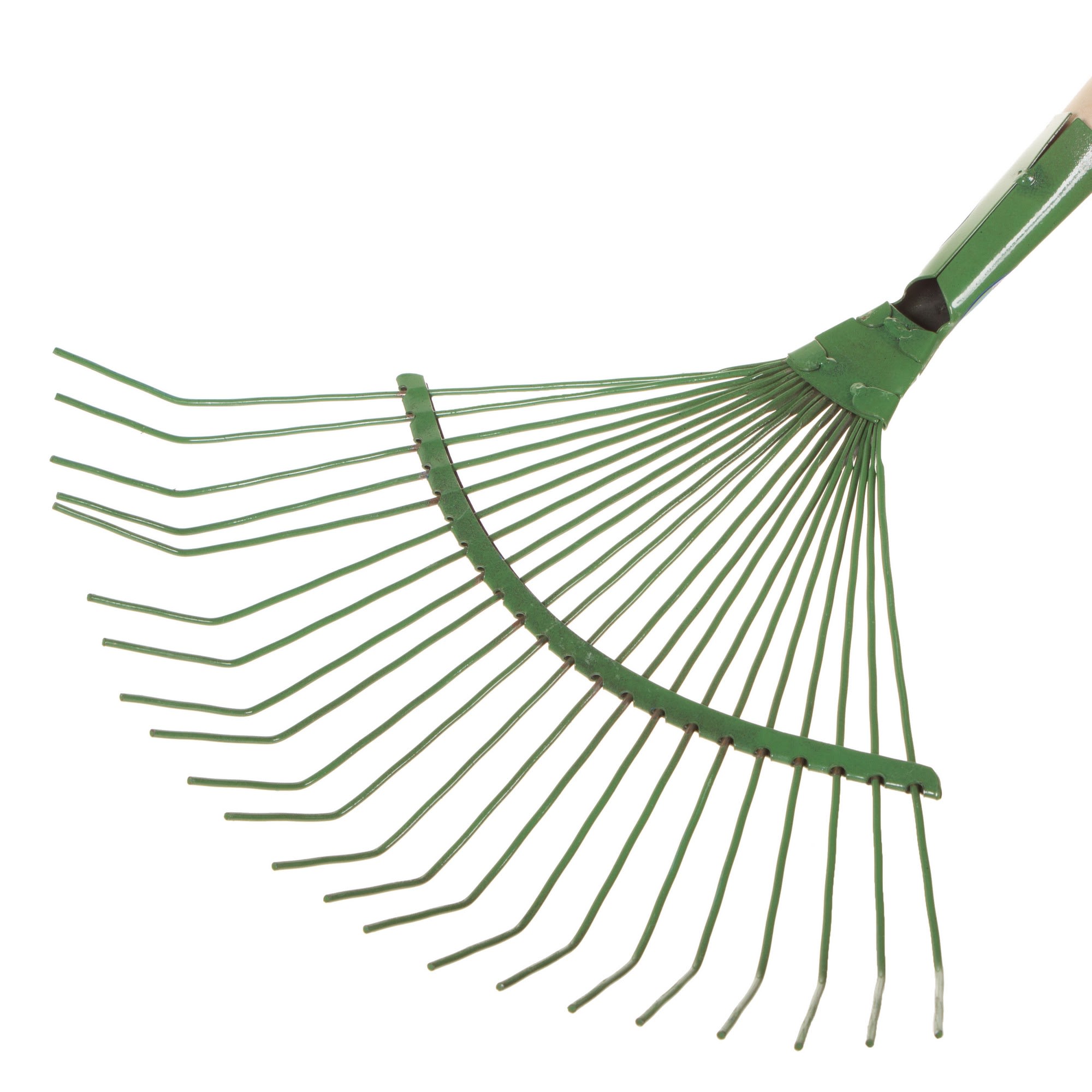 11082208 Грабли веерные 22 зуба 46 см сталь с черенком Santreyd  - Вид №1