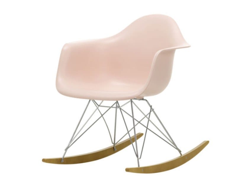 Кресло-качалка из полипропилена с подлокотниками VITRA Eames Plastic Chair ARCH-00043795