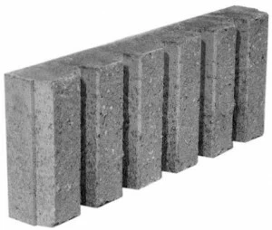 Macevi Буферный блок в бетоне Blocchi con faccia splittata-rigata