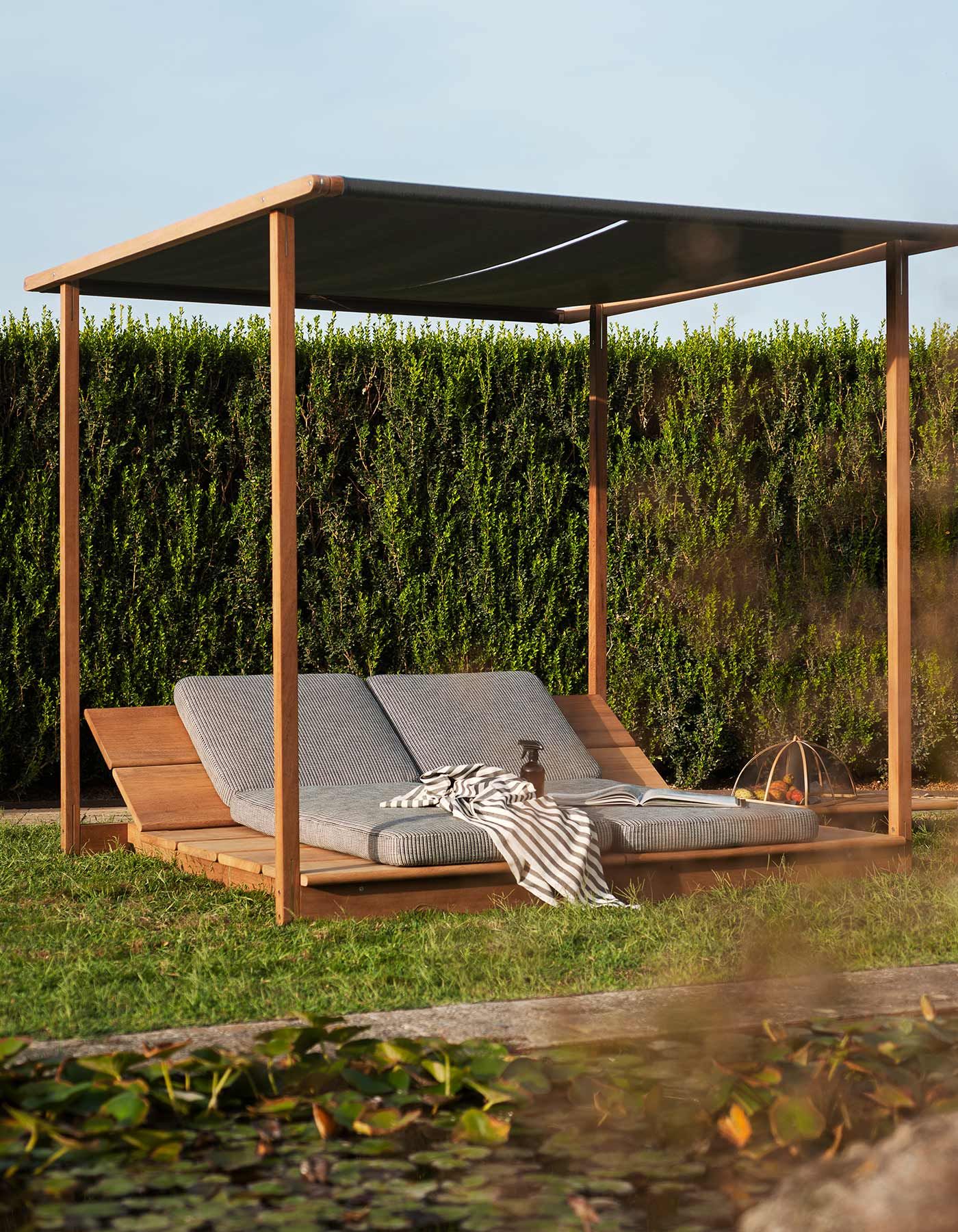 Кровать с балдахином ироко RODA Эолийский ARCH-00096296