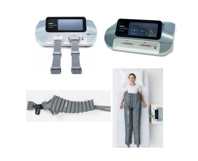 Аппарат для прессотерапии Unix Lympha Master с комбинезоном 24 секции Santreyd MED-171