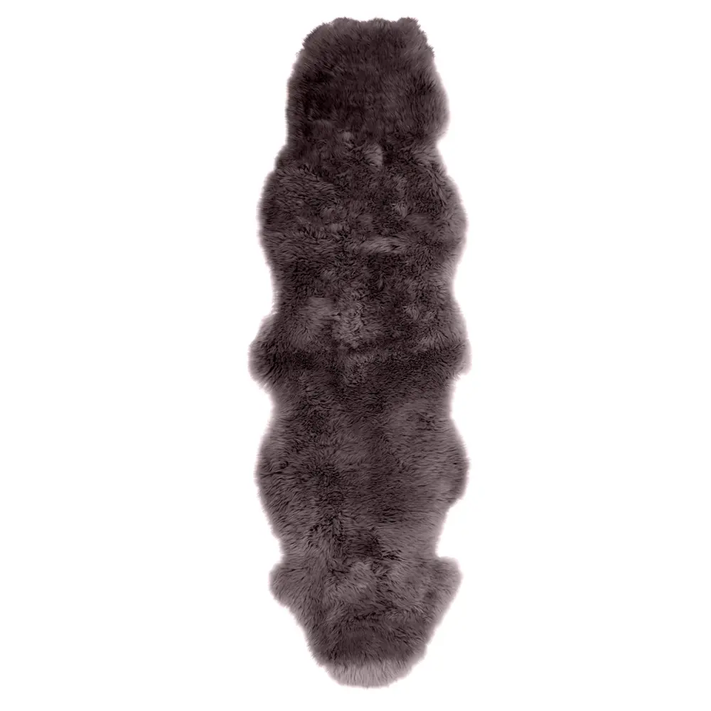 Шкура овечья двойная 60x185 см цвет маренго Santreyd STLM-2043786