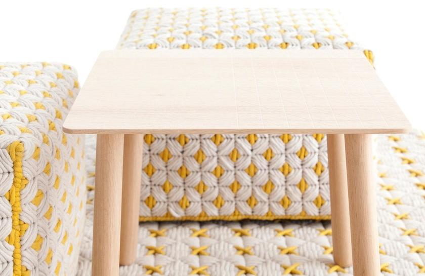 GAN Прямоугольный деревянный журнальный столик в современном стиле для гостиной Silaï sun-id-1512667 - Вид №5