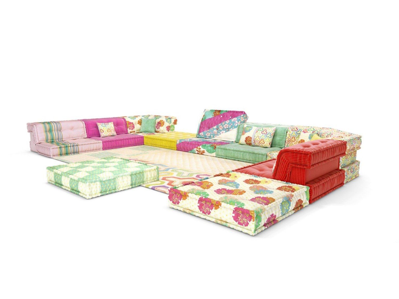 Угловой диван из ткани ROCHE BOBOIS Маджонг ARCH-00095462 - Вид №2