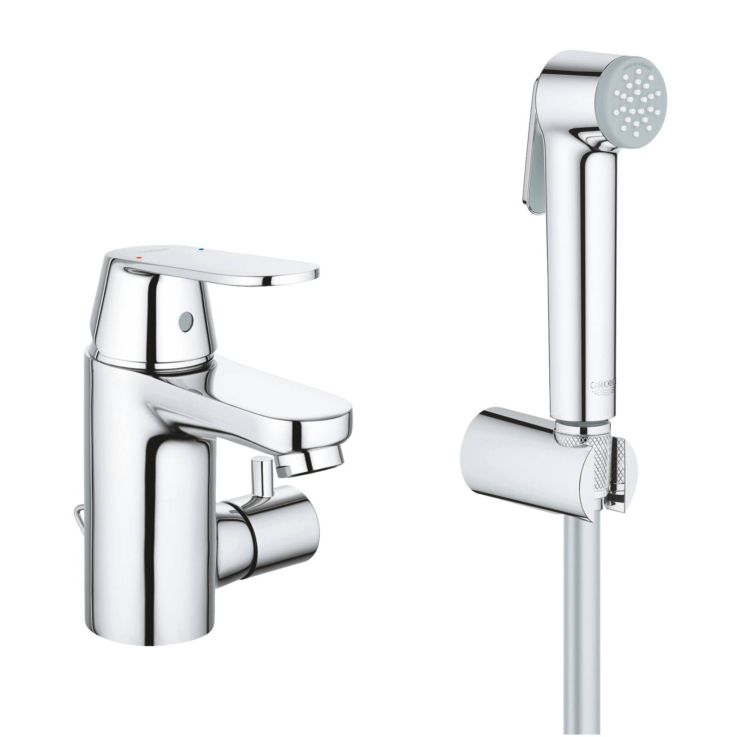 Смеситель для раковины DN 15 GROHE Eurosmart Cosmopolitan S-Size однорычажный, хром (23950000)