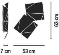 Vibia Бра для улицы из поликарбоната Origami sun-id-1407749 - Вид №6