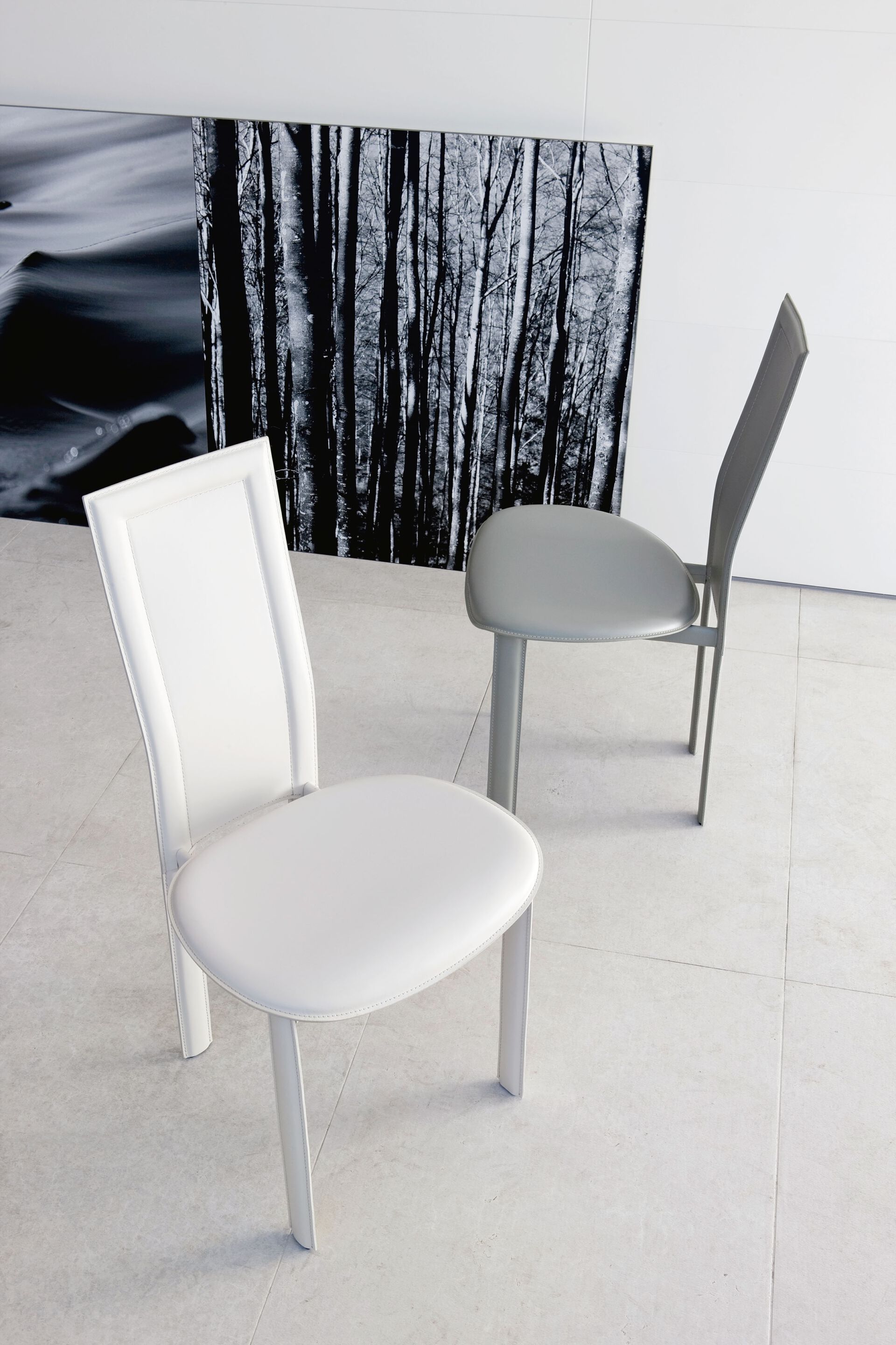 Кожаный стул Cattelan italia LARA ARCH-00073693 - Вид №9